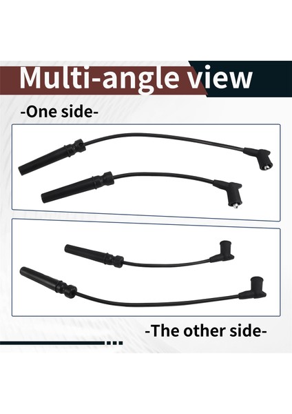 Ateşleme Teli Seti Yepyeni 96450249 Chevrolet Lacetti Optra Buji Fişi Teli Için Ateşleme Kablosu (Yurt Dışından) indirimleri