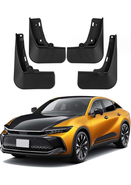 Toyota Crown Için 2023 Araba Çamur Flaps Splash Guard Mudguard Çamurlu Çamurluk Harici Kapak (Yurt Dışından) modelleri