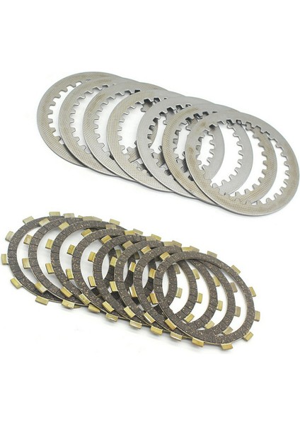 Yamaha Için Motosiklet Debriyaj Sürtünme Plakası Basınç Plakası ve Çelik Plaka Kiti XJR400 XJ400 XJ600 (Yurt Dışından) fırsatları