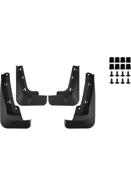 Lynk &amp; Co 01 2024 Ön Arka Çamur Flaps Için Araba Çamurlukları Gardiyanlar Sıçrama Çamurluk Araç Dış Parçaları (Yurt Dışından)