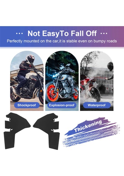 Motosiklet Aksesuarları Bmw R1300GS Için Yolcu Sıçrama Muhafızları R1300 Gsa Macera Yan Çamurluk Çerçeve Dolgu Plakası (Yurt Dışından) indirimleri