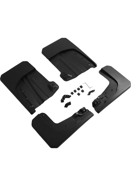 Ön Arka Çamurluklar Araba Dayanıklı Çamurluk Çamur Fleps Gwm Için Sıçrama Korumaları Haval Wey Tank 300 2022 2023 Off-Road Versiyonu (Yurt Dışından) fiyatları