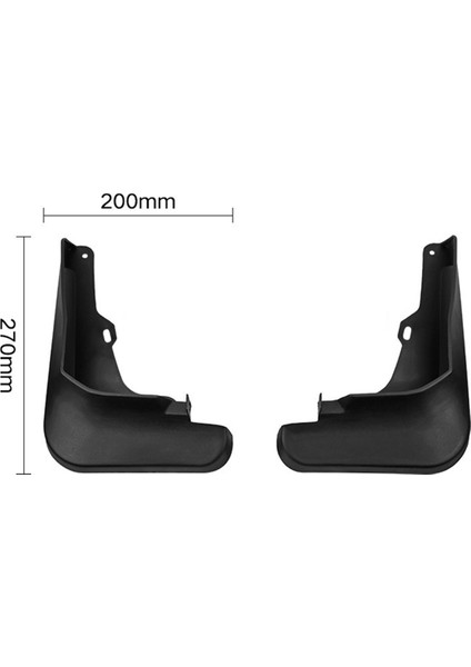 Jetour X70 Için Mudguard Plus 2021 2022 Çamur Flaps Tekerlek Araç Çamurlukları Ön Arka Aksesuarlar Set Sıçrama Muhafızları Mudflaps (Yurt Dışından) fiyatları