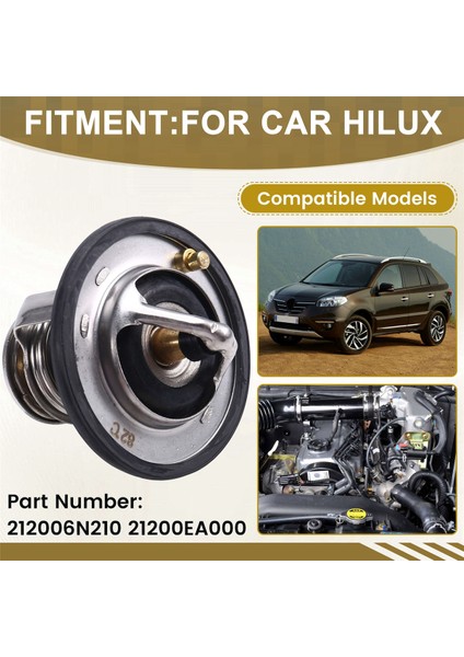 Yepyeni Motor Soğutma Termostat Assy 82˚c 212006N210 21200EA000 Renault Koleos 2.5 2009-2016 (Yurt Dışından) indirimleri