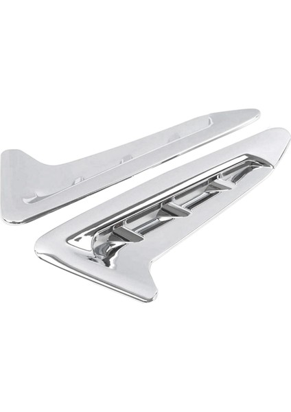 1paır Ön Taraftaki Çamurluk Hava Çıkış Kapağı Bmw Için X3 G01 X4 G02 2018-2024 Araba Stil Havalandırma Fender Chrome Gümüş (Yurt Dışından)