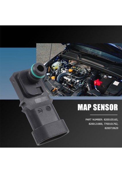 8200121800 8200105165 7700101762 Renault Clio Espace Için Harita Sensörü Kangoo Megane Scenic Laguna Logan Thalia 1.2 (Yurt Dışından) indirimleri