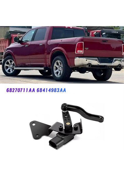 Araba Sürüş Yüksekliği Sensörü Braketi 68270711AA 68414983AA Dodge Ram 1500 2015-2018 Hava Süspansiyonu Far Seviyesi Sensörü (Yurt Dışından) modelleri
