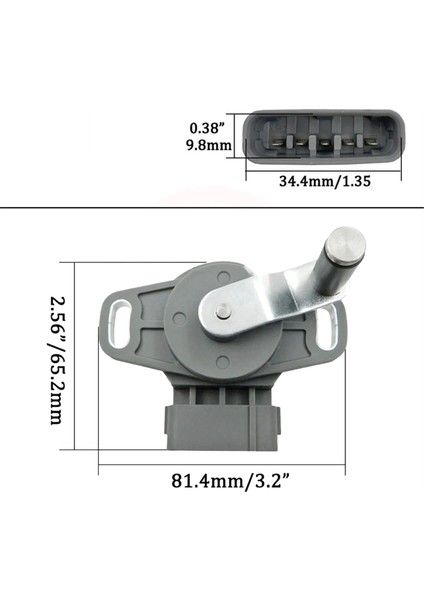 89441-6950A Yeni Gaz Kelebeği Konum Sensörü Hino Dutro Profıa Fn2 E13 198300-8160 S8944-16950 (Yurt Dışından) fiyatları