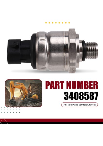 3408587 Cummins Için Ekskavatör Basınç Sensörü QSK23 QST30 QSV81 QSV91 Hyundai Excavator R1200-9 3160588 (Yurt Dışından) indirimleri