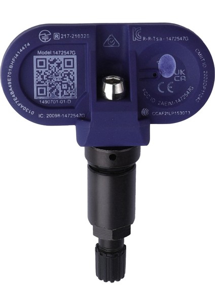 1490701-01-D 149070101D Bluetooth Tpms Tesla Model 3 Y x S 2020-2024 Lastik Basınç Izleme Sistemi (Yurt Dışından)