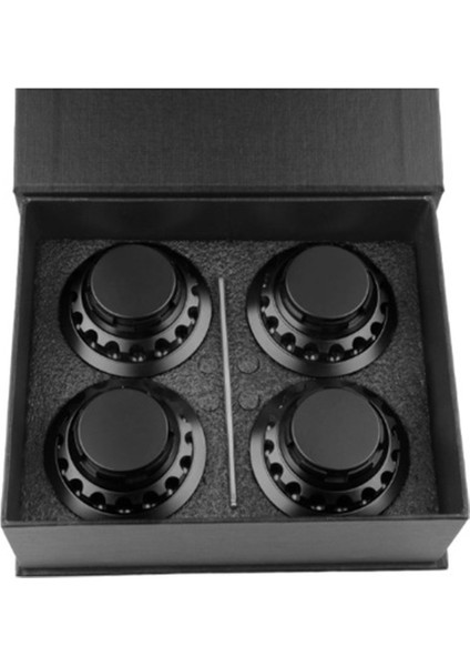 75MM Tekerlek Hub Kapakları Tekerlek Merkezi Hub Kapağı A1714000025 A2204000125 B66470200 Mercedes-Benz A C E Slk Sınıfı Siyah (Yurt Dışından)