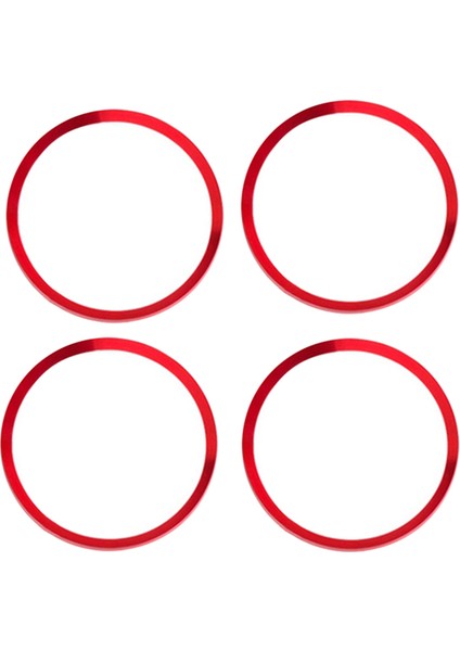 4pcs Hubs Hubs Yüzük Tekerlek Merkezi Kapaklar Honda Civic Için Trim 2020-2016 Jant Merkezi Kapak Dekorasyon Alüminyum Alaşım (Yurt Dışından)