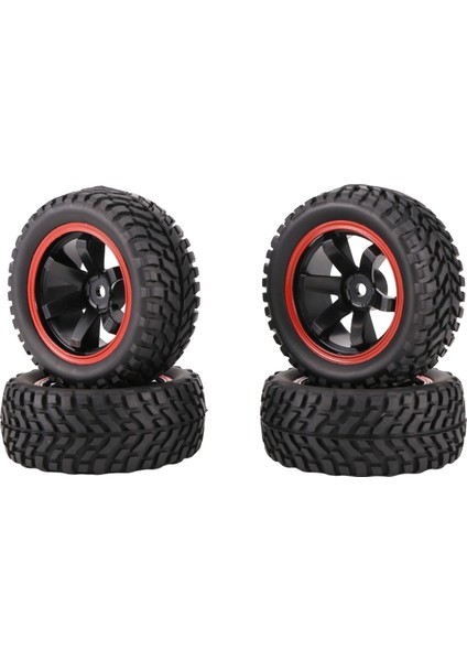 1:10 Ralli Aracı 75MM Lastik Lastik ve Tekerlek Jantları 1/10 Ölçekli Hsp 94123 Hpı Kyosho Tamiya Rc Yol Arabası (Yurt Dışından)