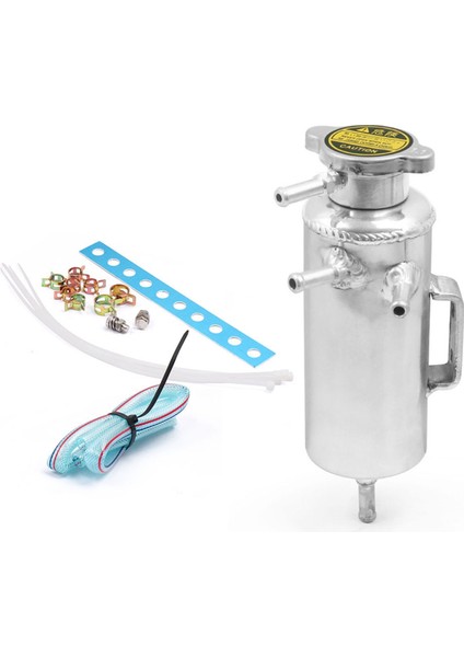 Yarış Evrensel Radyatör Alaşımlı Soğutucu Swirl Pot Havalandırma Hava Ayırıcı Tank Motor Soğutucu Yakalama Kutusu (Yurt Dışından) indirimleri