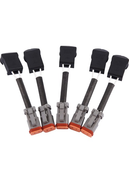 5pcs 455-73803682 3071626 Cumminss Için ISM11 QSM11 Motor M11 Dizel Ortak Ray Enjektör Tapası Kablo Konektörü (Yurt Dışından) fiyatları