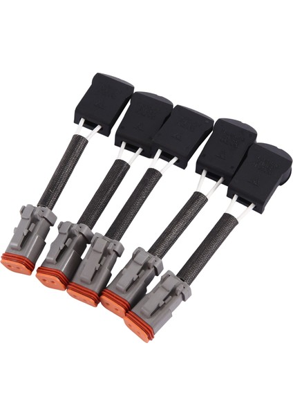 5pcs 455-73803682 3071626 Cumminss Için ISM11 QSM11 Motor M11 Dizel Ortak Ray Enjektör Tapası Kablo Konektörü (Yurt Dışından) modelleri