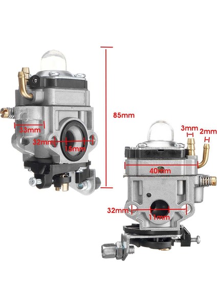 Motosiklet Karbonhidrat Karbüratör 11MM 2 Stroke 43CC 47CC 49CC 49CC 50CC Scooter Atv Kir Bisiklet Çim Biçme Makinesi (Yurt Dışından) fiyatları