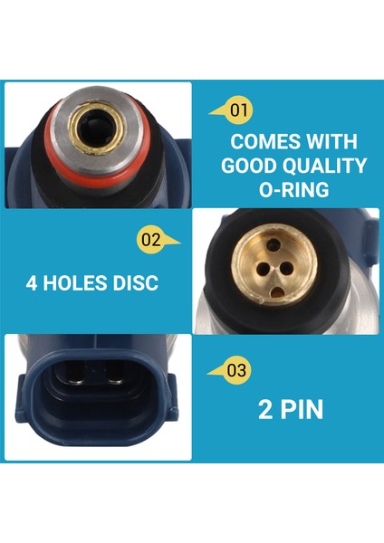 23250-75040 Toyota Tacoma Için Yeni Yakıt Enjektör Nozul 2.4l 1995-2000 (Yurt Dışından) fırsatları