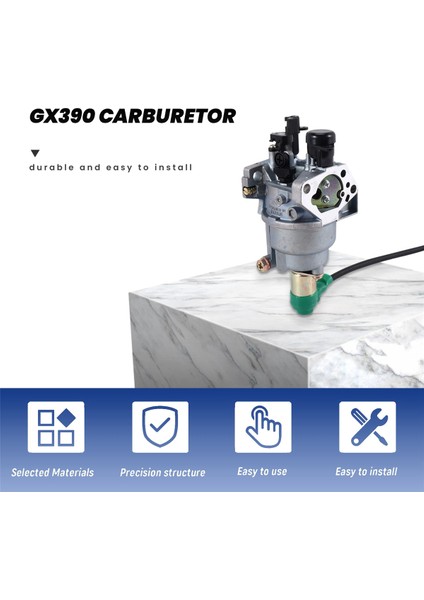 Honda Için Karbüratör Karbonhidrat GX340 GX390 188F Motor Motor 11HP 13HP Jeneratör Parçaları (Yurt Dışından) fırsatları