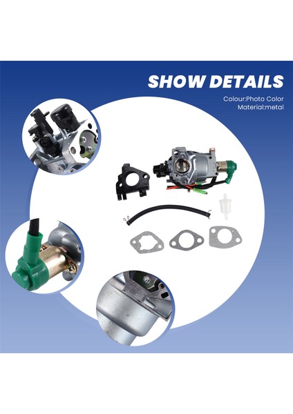Honda Için Karbüratör Karbonhidrat GX340 GX390 188F Motor Motor 11HP 13HP Jeneratör Parçaları (Yurt Dışından) indirimleri