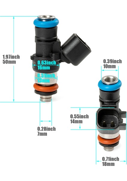 Yakıt Enjektörü 0280158258 2521068 Polaris Ranger Sportsman Rzr ACE570 ACE900 (Yurt Dışından) fiyatları