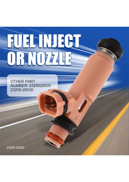 23250-20030 Toyota Camry Highlander Lexus ES300 RX400H 3.3l 1mz 2002-2008 2325020030 23209-20030 Için Yakıt Enjektörü (Yurt Dışından) fırsatları