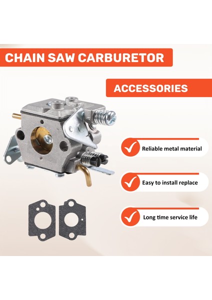 Ortak Için Karbüratör 350 351 352 370 371 390 391 401 420 Mcculloch Mac Cat 335 435 436 440 Chainsaw Pn 530071621 (Yurt Dışından) modelleri