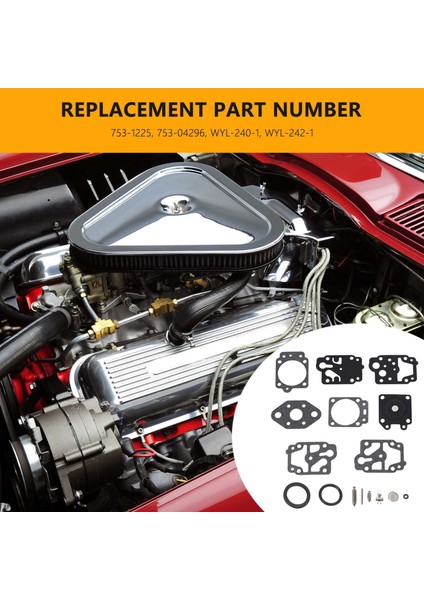 Walbro K20-WYL WYL-240-1 WYL-242-1 Için Karbüratör Onarımı Yeniden Oluşturma Kiti (Yurt Dışından) fiyatları