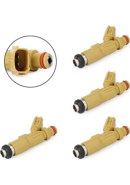 4pcs Yakıt Enjektörleri Nozul 23250-22030 Toyota 2zz-Ge Corolla Celica Lotus 99-08 (Yurt Dışından) modelleri