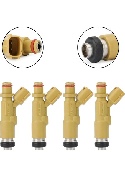 4pcs Yakıt Enjektörleri Nozul 23250-22030 Toyota 2zz-Ge Corolla Celica Lotus 99-08 (Yurt Dışından) fırsatları