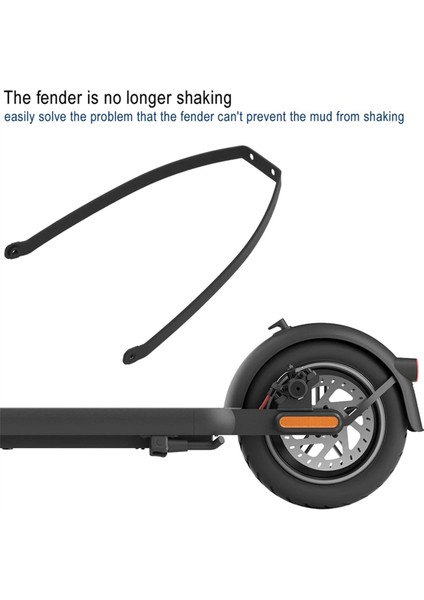 Xiaomi 4 Pro Mi4 Elektrikli Scooter Arka Koruma Mudguard Braket Destek Parçaları Için Arka Çamurluk (Yurt Dışından) modelleri