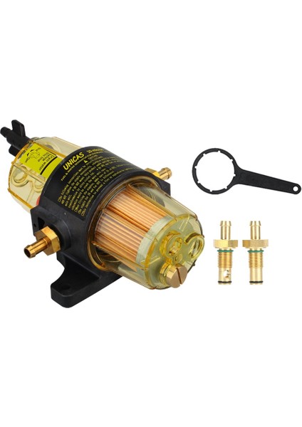 UF-10K Yakıt Filtresi Yakıt-Su Ayırıcı Montajı Yamaha Suzuki Için Anahtarlı Tohatsu Merkür Dıştan Takma Motor (Yurt Dışından)