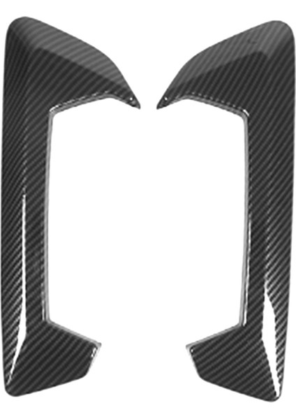 Karbon Fiber Yan Çamurluk Bmw X5 2023+ Köpekbalığı Yan Izgara Çamurluk Yan Hava Havalandırma Kapağı Kapak Abs Dekorasyon Çıkartması (Yurt Dışından)