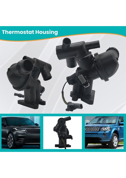 LR105974 JDE40345 Land Rover Için Termostat Muhafazası Yeni 2.0 Jaguar F-Pace X761 Motor Soğutma Sistemi (Yurt Dışından) fırsatları