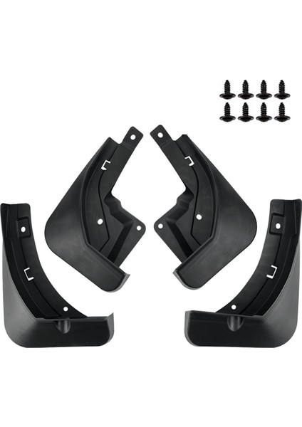 4 Adet Great Wall Haval F7 2024- Sıçrama Geçirmez Koruyucu Kapak 8 Vidalı Sıçrama Çamurluk Koruyucusu (Yurt Dışından) indirimleri
