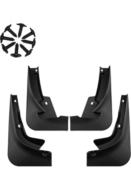 Araba Çamurluk Çamur Flep Fleps Sıçrama Korumaları Great Wall Için Çamurluk Koruyucu Kapak Dövmesi Haval Dargo 2021+ Pedallı (Yurt Dışından)