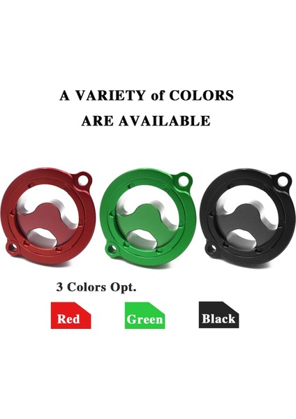 Kawasaki Için KLR650 Klr 650 1987-2022 Motosiklet Yağı Filtre Kapağı Kapağı Cnc Alüminyum Motosiklet Aksesuarları Kırmızı (Yurt Dışından) fiyatları