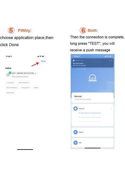 Tuya Wifi Duman Alarmı Yangın Koruma Duman Dedektörü Duman Evi Yangın Alarmı Ev Güvenlik Sistemi Itfaiyecileri (Yurt Dışından) fırsatları