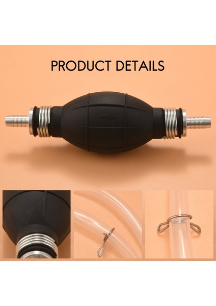 Yararlı Yakıt Sıvı Transfer Pompası El El Pompası Emme Yağ Su Benzinli Yakıt Sıvı Transfer Pompası Borusu (Yurt Dışından) indirimleri