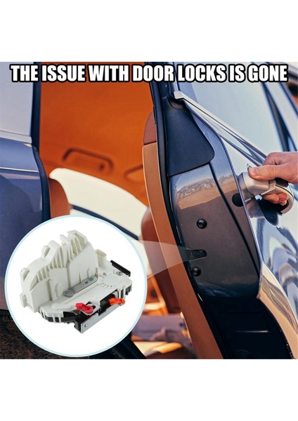 Yeni Yüksek Kaliteli Araba Kapısı Kilidi Aktüatör Kapı Kilit Bloğu 4589693AA 4589921AB 4589921AC Dodge Durango 2011-2019 (Yurt Dışından)