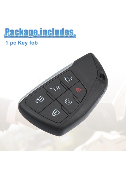 Smart Anahtar Fob Chevrolet Banliyö Tahoe YGOG21TB2 Anahtarsız Giriş Uzaktan Kumandası 49 Chıp 6 Düğme 433 Mhz (Yurt Dışından) indirimleri
