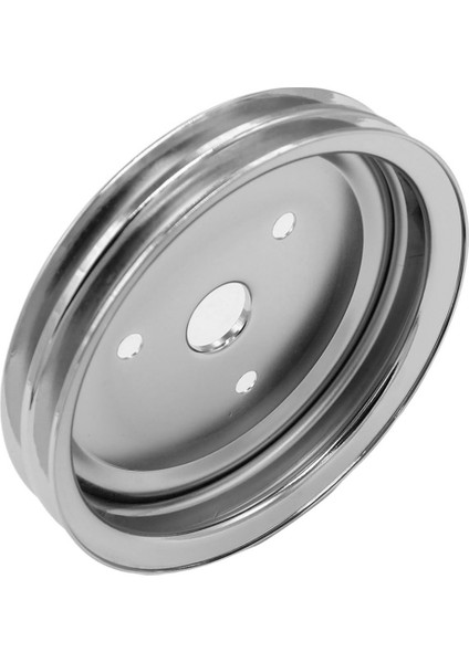 Car Krank Mili Kasnağı Çift Groove Kısa Su Pompası Chevy Sbc 262 327 350 Araç Aksesuarları (Yurt Dışından) modelleri