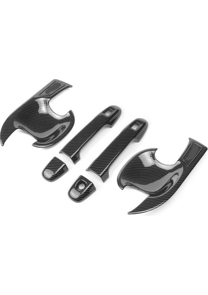 Otomatik Araba Ön Kapı Tutucu Kase Kapağı Toyota Için Koruyucu Trim Karbon Fiber Çıkartmaları Chr C-Hr 2016-2020 Aksesuarlar (Yurt Dışından)