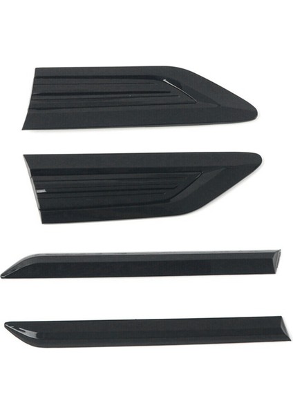 4pcs Yan Kanat Amblem Kapağı Trim Çıkartmaları Araba Dış Stil Yan Kanat Çamurluğu Için Vw Tiguan 2017 2018 2019 (Yurt Dışından)