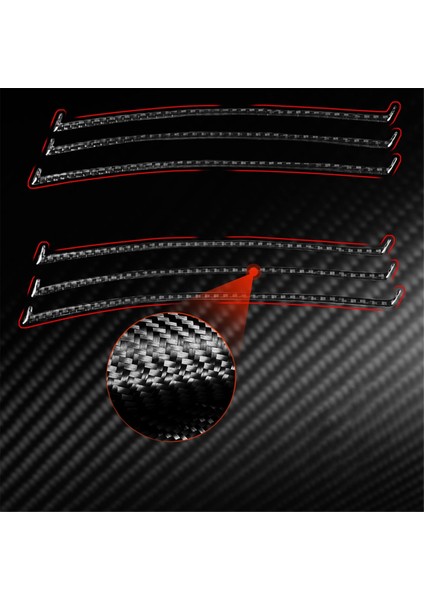 Chevrolet Için Karbon Fiber Camaro 2010-2015 Araç Yanları Çamurluk Hava Havalandırma Outlet Kapak Şeridi Dış Aksesuarlar (Yurt Dışından) indirimleri