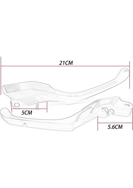 Motosiklet Fren Debriyaj Kolları Bmw R 1300 Gs R1300 Gs R1300GS 2024 Motosiklet Aksesuarları Gümüş (Yurt Dışından) indirimleri