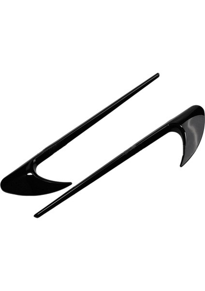 1paır Araç Styre Yan Çağrı Hava Hava Çisçe Zaman Benz C E Glc Sınıf W205 W213 E63S Amg Çamurluk Bıçağı Sticker (Yurt Dışından)