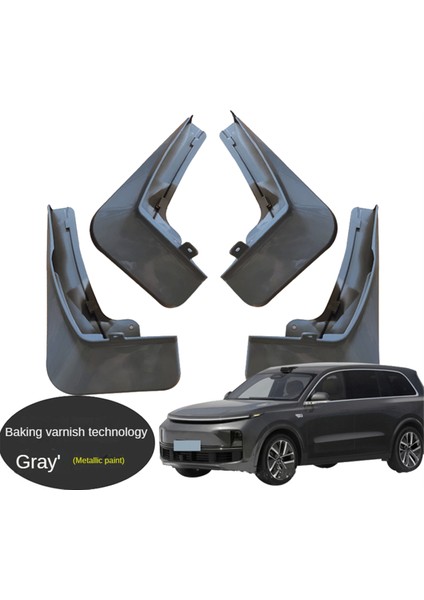 Lixiang Ideal L9 Otomobil Çamur Kiti Çamur Koruma Güvenlik, Gri (Yurt Dışından) modelleri