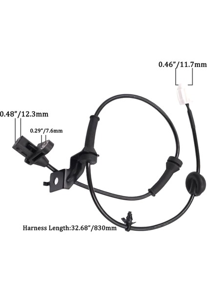 2pcs Abs Tekerlek Hız Sensörü Ön Lh Rh 56220-M68K10 56210 M68K10 Suzuki Alto A-Star 1.0 Için Nissan Pixel Pix Için (Yurt Dışından) fiyatları