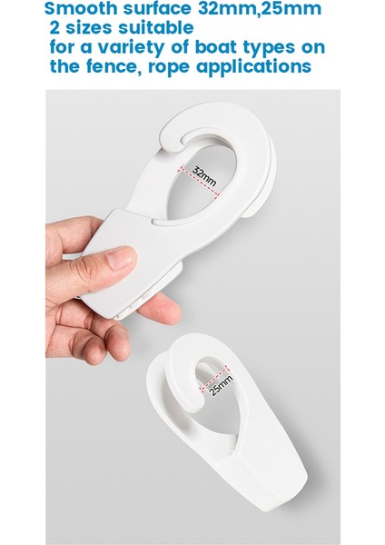 Demiryolu Monte Tekne Çamurluk Askı Kancası Hızlı Bırakma Klibi Profesyonel Çok Yönlü Dikkate Klip Çizgi Klip 25MM Beyaz (Yurt Dışından) fiyatları